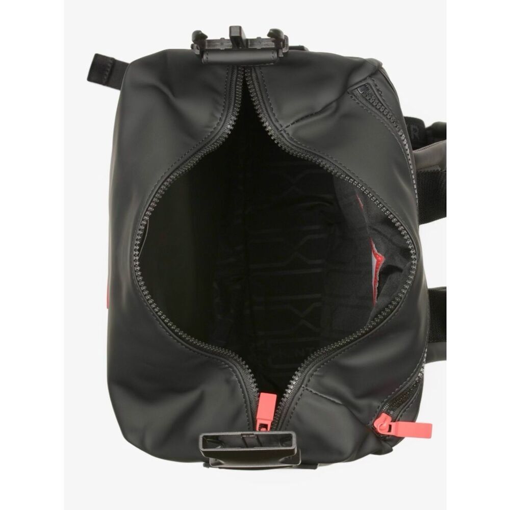 NEW HUNTER Top Pick Backpack OS Black Adjustable Straps Water Resistant Zipper - Picture 2 of 11